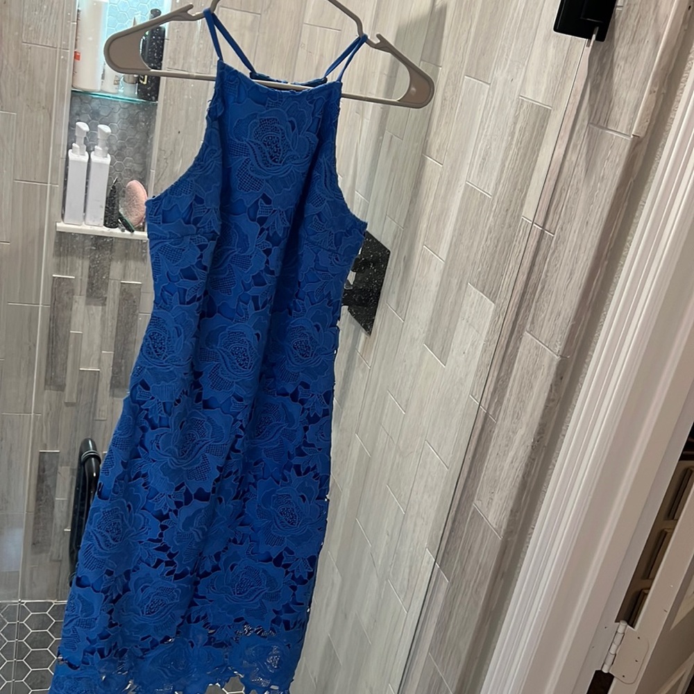 Floral lace dress